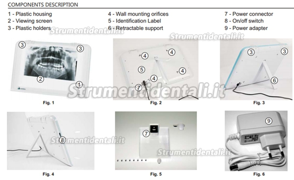 HISHINE® LUNA Dental Negatoscopio